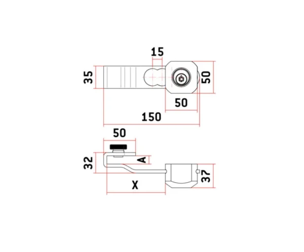 Cerradura de Persiana Cajas desbloqueo electrofreno CAJA EMB (2) Cerradura de Persiana Cajas desbloqueo electrofreno CAJA EMB