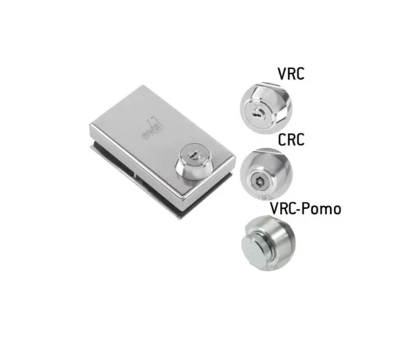 Cerraduras para puertas de cristal para suelo VR- CR – VR-POMO (1) Cerraduras para puertas de cristal para suelo VR- CR – VR-POMO