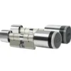 ABUS Cilindro de pomo doble WLX Pro con lector en el exterior